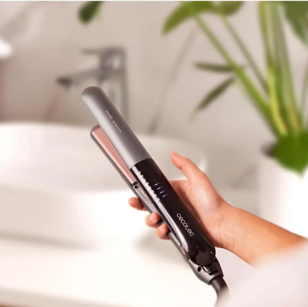 Lisseur cheveux Cecotec RitualCare 1200 Titanium pour coiffage rapide