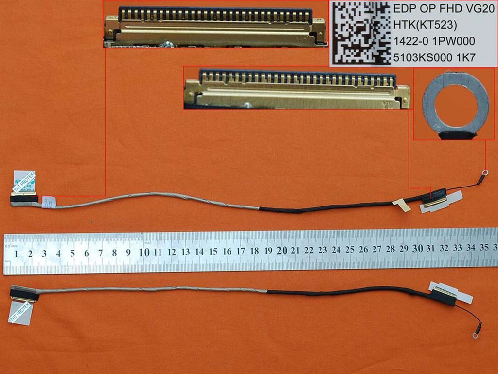Displaykabel Bildschirm FHD 30-PIN kompatibel für TOSHIBA Satellite P50-B-10Q, P50-B-11Q