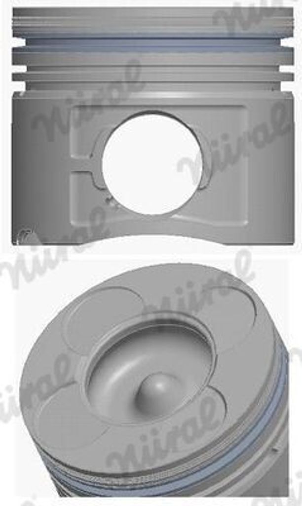 NÜRAL 87-114400-30 Kolben für BMW 3 Limousine (E46) 5 Limousine (E39) 3 Touring (E46) 5 Touring (E39)