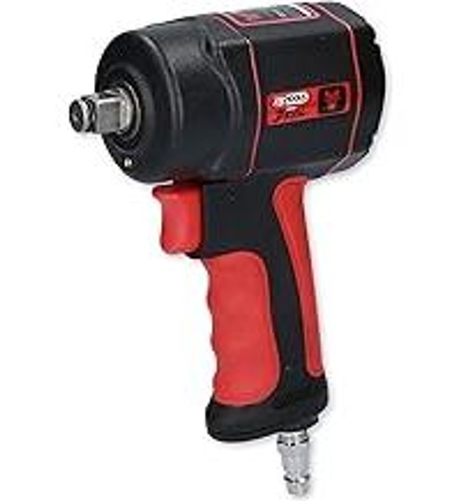 KS Tools Hochleistungs Schlagschrauber Druckluft miniDEVIL 1/2 515.1315 I 3-fache Drehmomentvorwahl 210, 503, 755 Nm mit max. Löse-Drehmoment 1084...