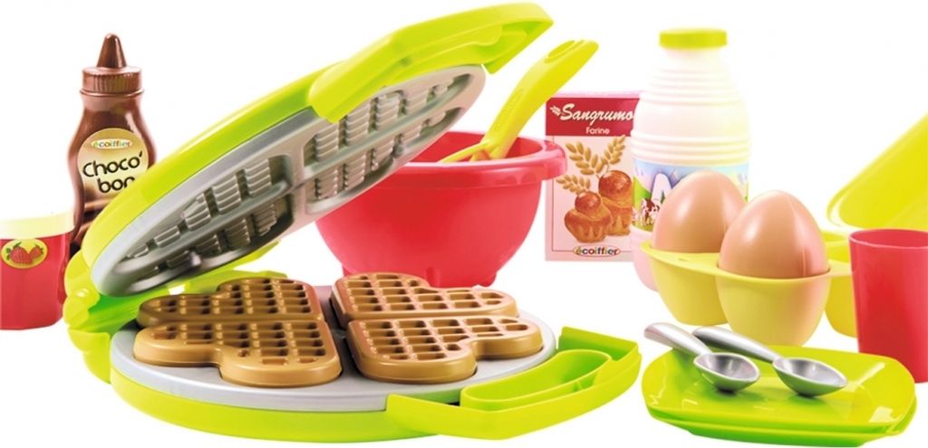 Ecoiffier 100% Chef Waffle Iron, 22dlg. Obrázok produktu 6