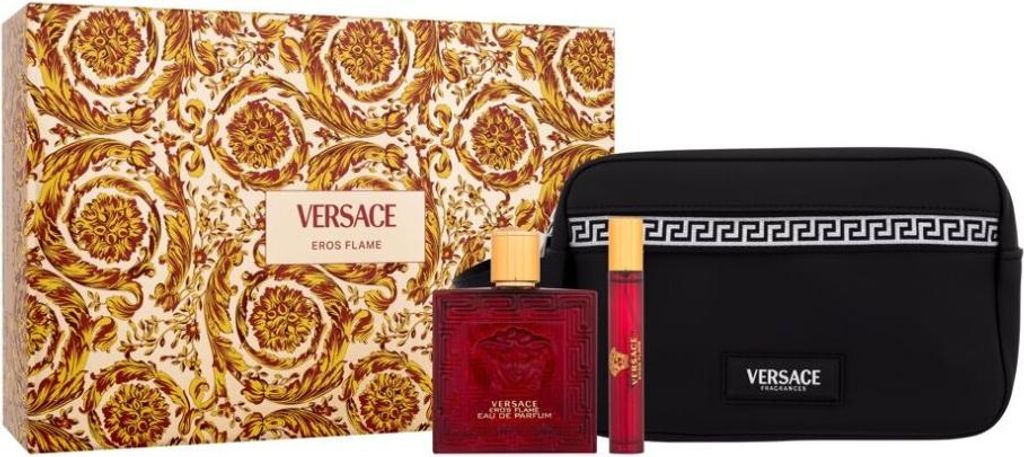 Edp spray 100ml/Travel Spray 10/Bag Versace Eros Flame Produktbild 