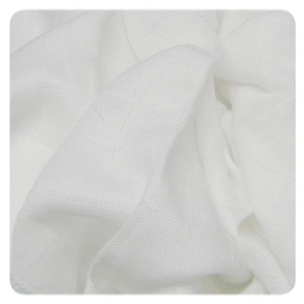 Lot de 9 Débouillettes en Bambou XKKO 30x30 - Lingettes Lavables Bébé