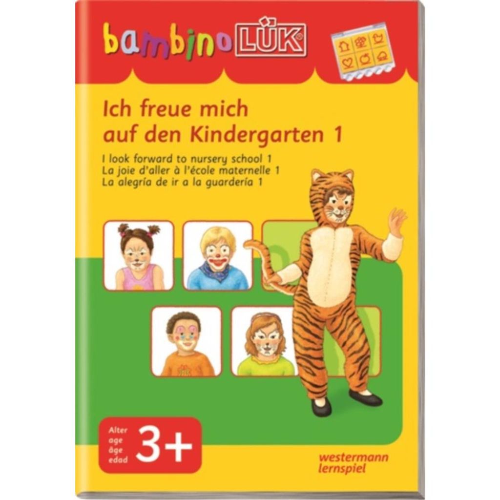 LÜK bambino. Ich freue mich auf den Kindergarten 1 Productafbeelding 