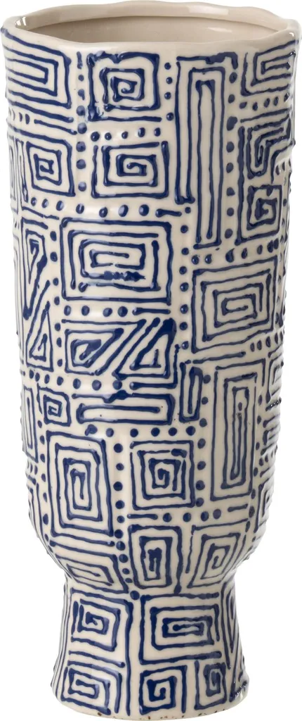 Vase en céramique J-Line compact pour égayer les petits espaces