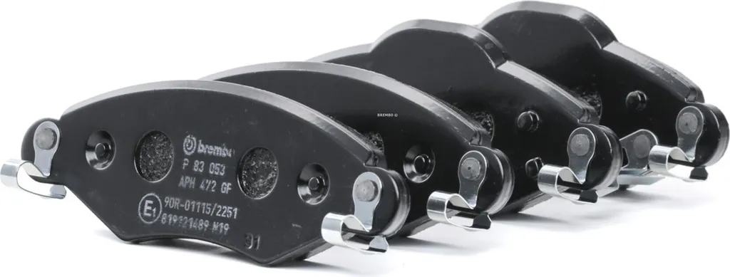 Stopper les Sifflements avec les Plaquettes Brembo P 83 053 Yaris P1