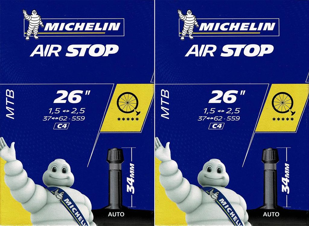 MICHELIN 804157, Schrader-Ventil, 26", 38 - 55,9 mm, Produktbild 