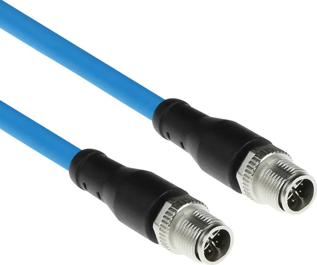 Câble M12X 8 pôles Superflex SF/UTP 3m pour capteur industriel et automate
