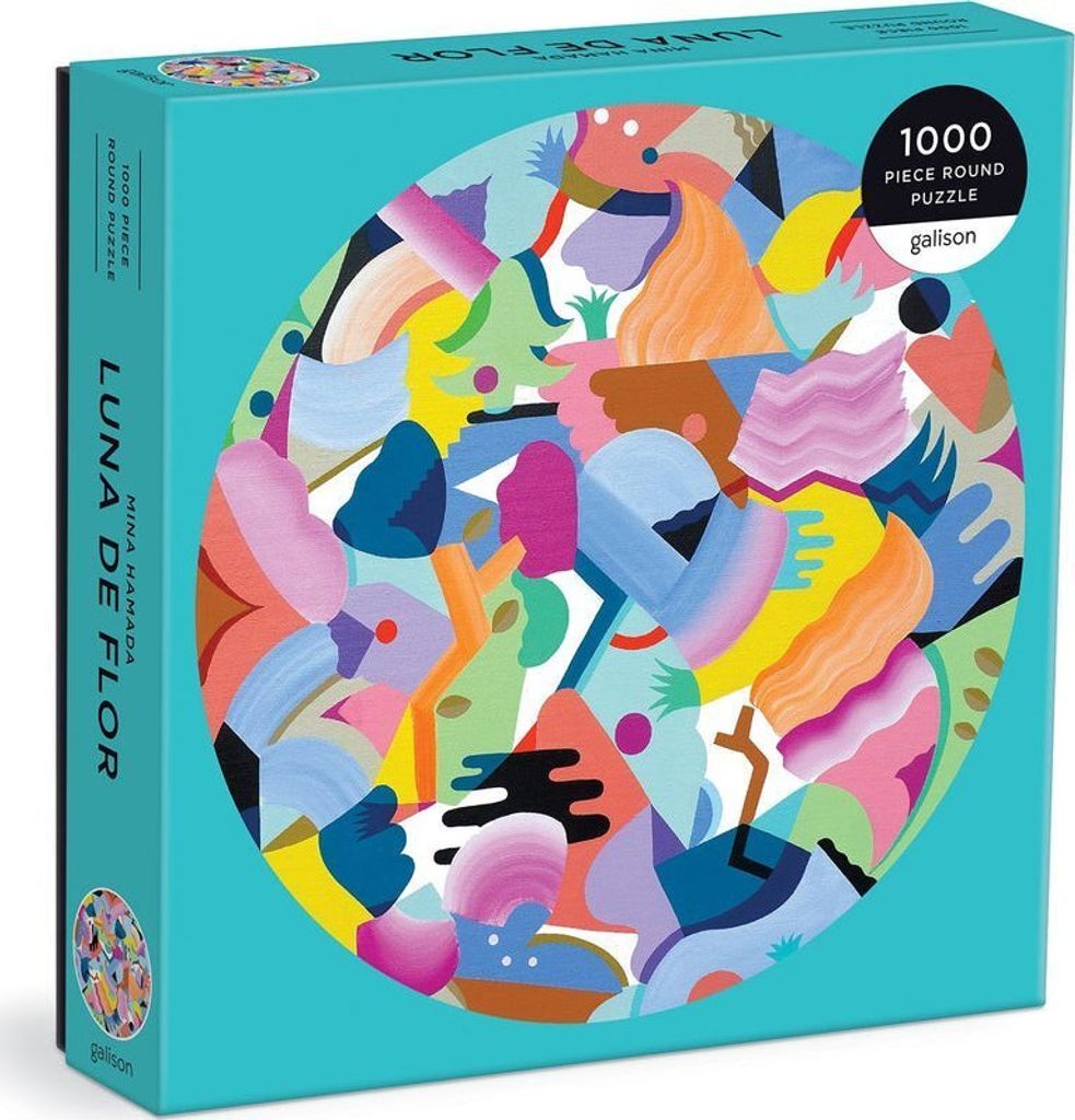 Mina Hamada Luna De Flor 1000pc Puzzle – Lingua: Inglese
