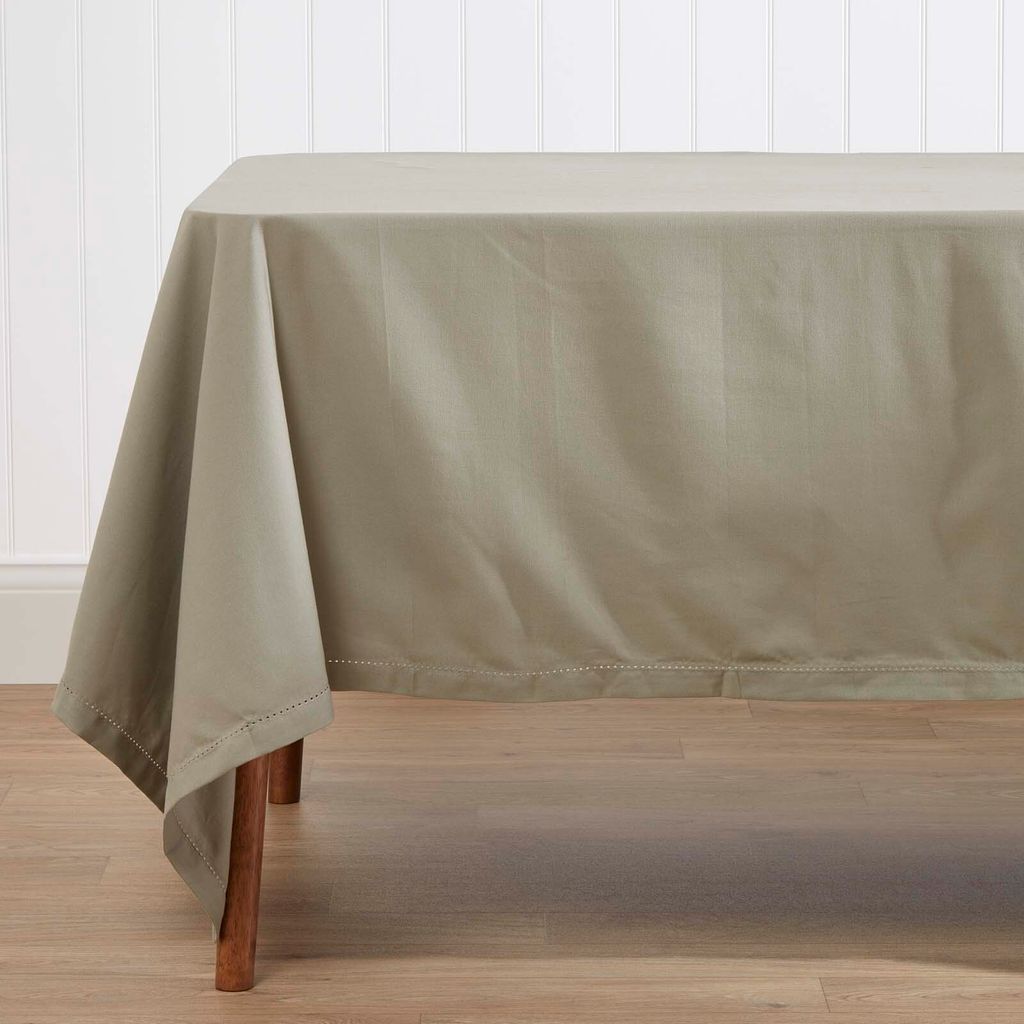 Ubrus ze 100% bavlny, 138 x 138 cm, šedý Obrázek produktu 2