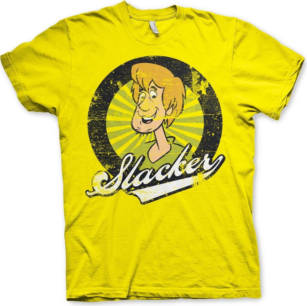 Shaggy The Slacker T-Shirt - Large - Yellow