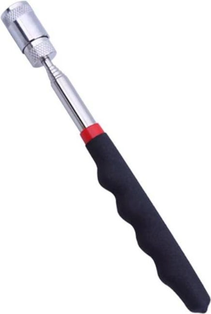 Teleskop-Magnet-Tonabnehmerwerkzeug, Magnet-Tonabnehmer mit Schaumstoff-Handgelenk und LCD, ausziehbarer Tonabnehmer von 19 bis 79 cm, ideal fš¹r...