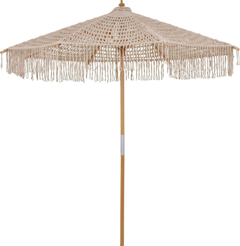 Martos Parasole Häkel Ø250cm beige.