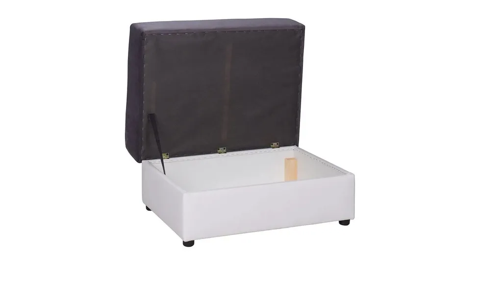 Tabouret BOLEK gris et gris clair : siège scandinave moderne et robuste