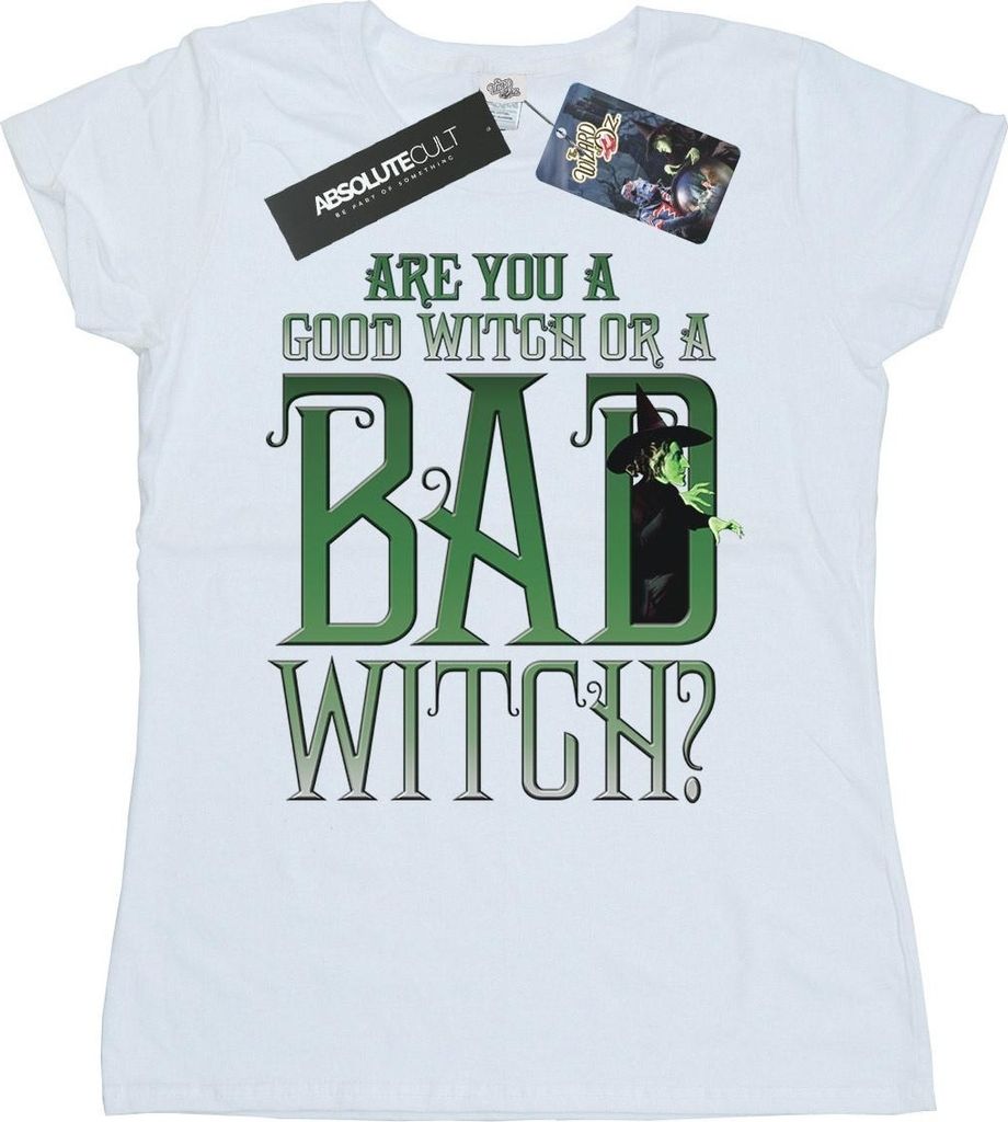 The Wizard Of Oz - "Good Witch Bad Witch" T-Shirt für Damen BI45080 (XXL) (Weiß)