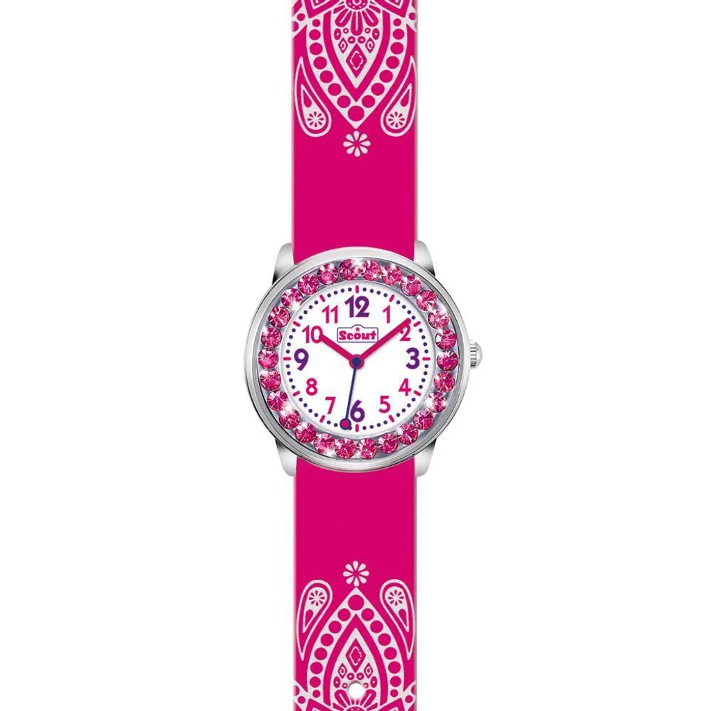 Montre Scout à quartz résistante avec bracelet en polyuréthane durable