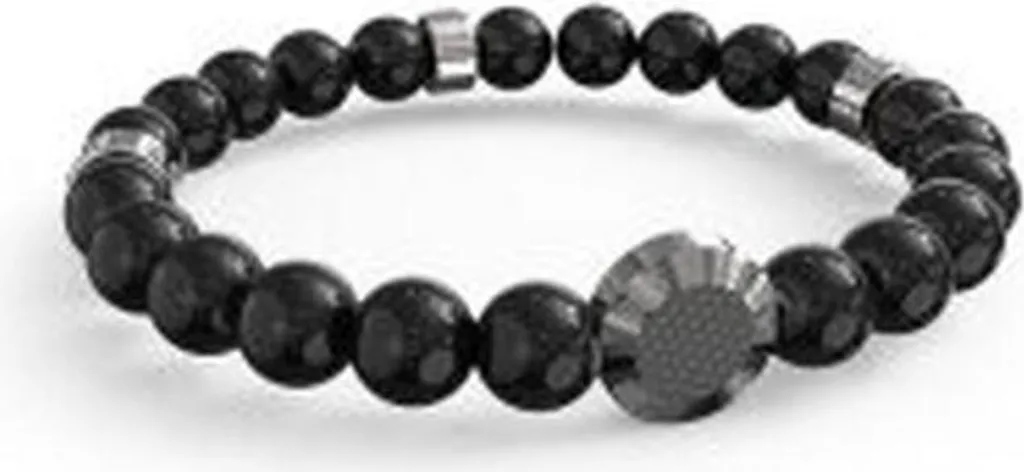 Bracelet Guess JUMB04049JWSTBKT-U Acier Inoxydable Noir Masculin