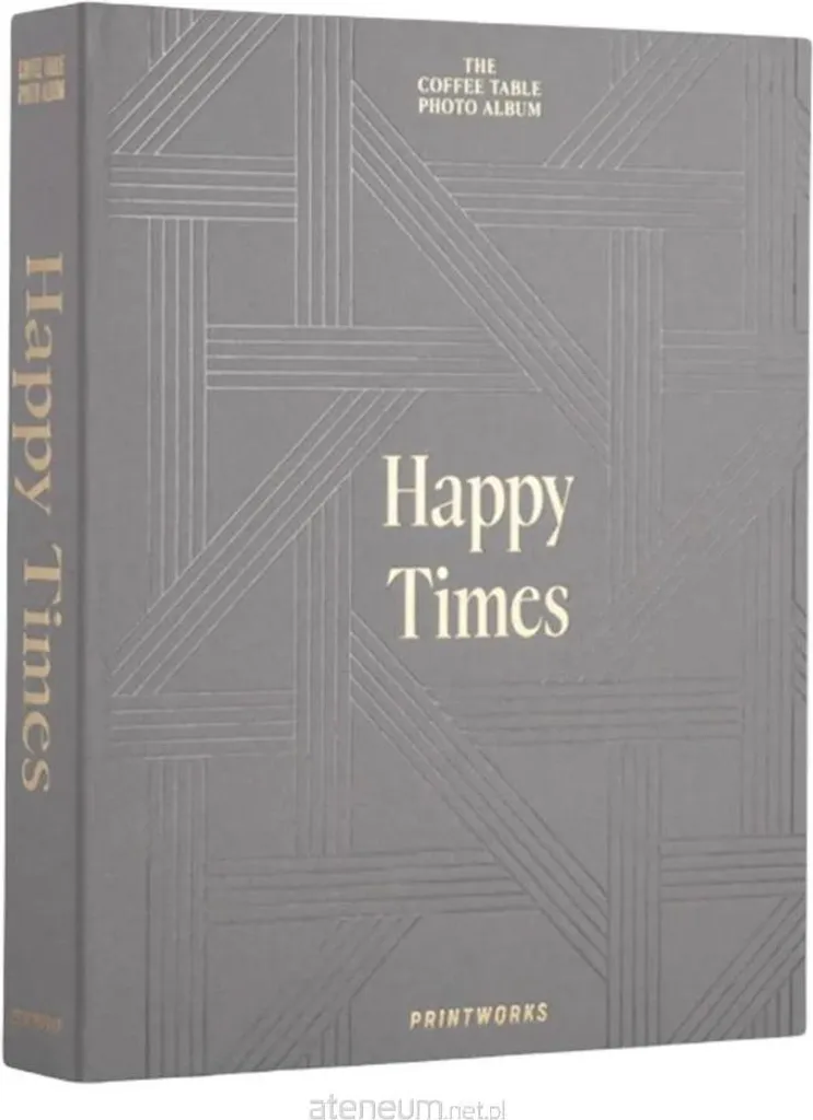 Album photo de mariage et vacances Happy Times avec 100 pages blanches