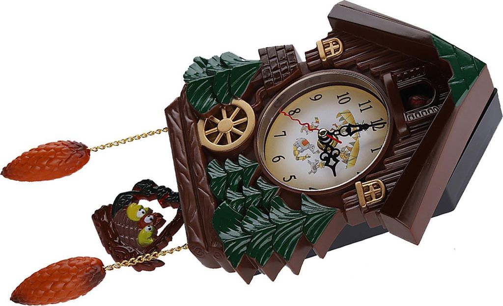 Kuckucksuhr Baumhaus Wanduhr Kunst Vintage Dekoration für Zuhause