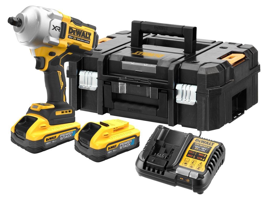 Boulonneuse à chocs ½” 1632 Nm 18V DEWALT DCF961H2T-QW Image du produit 