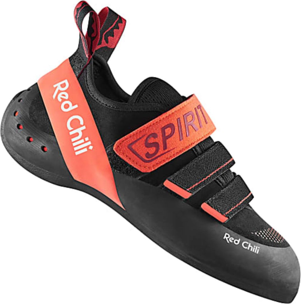 Red Chili Spirit Iv Kletterschuhe Orange,Schwarz EU 45 Mann Orange,Schwarz EU 45