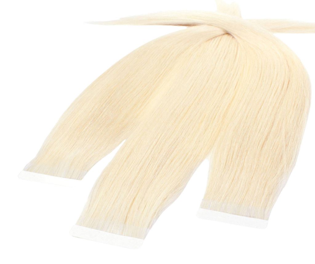 Tape Extensions Pravé vlasy #10/0 Svetlo blond Obrázok produktu 