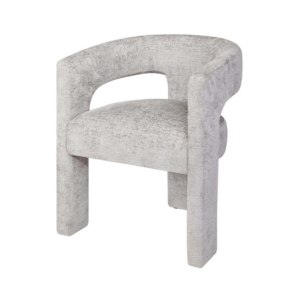 OXM Stühle Leith Silbergrau 58,5 x 75 x 56 cm