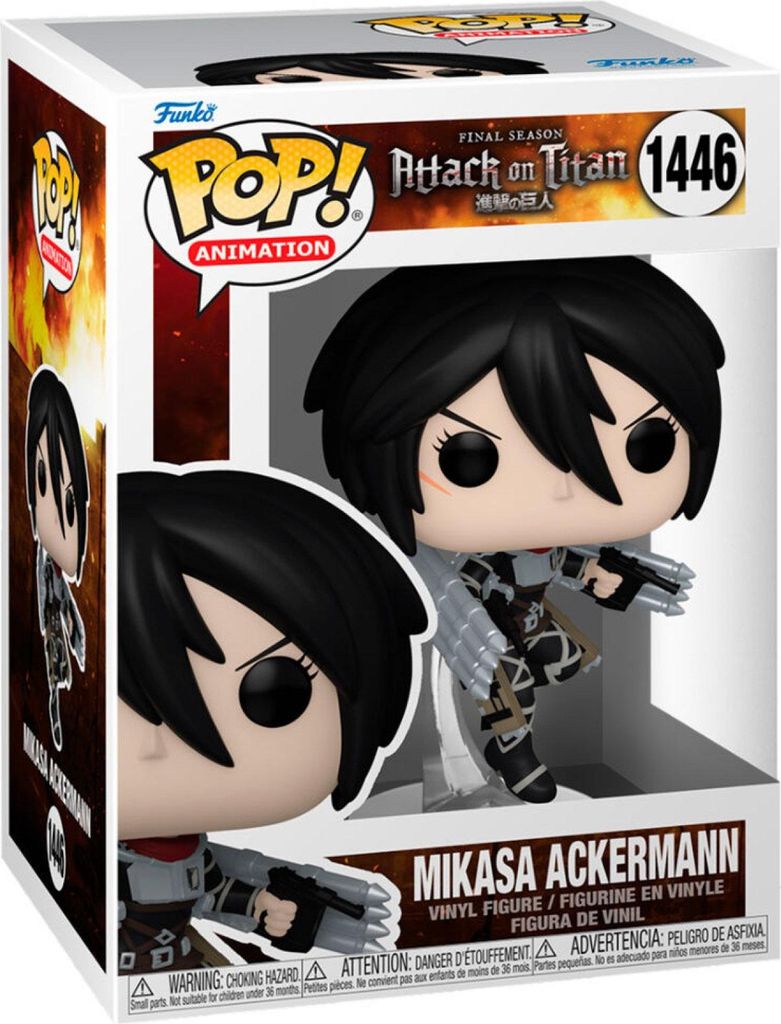 Attack on Titan - Mikasa Ackermann 1446 - Funko Pop! Vinyl Produktbild 