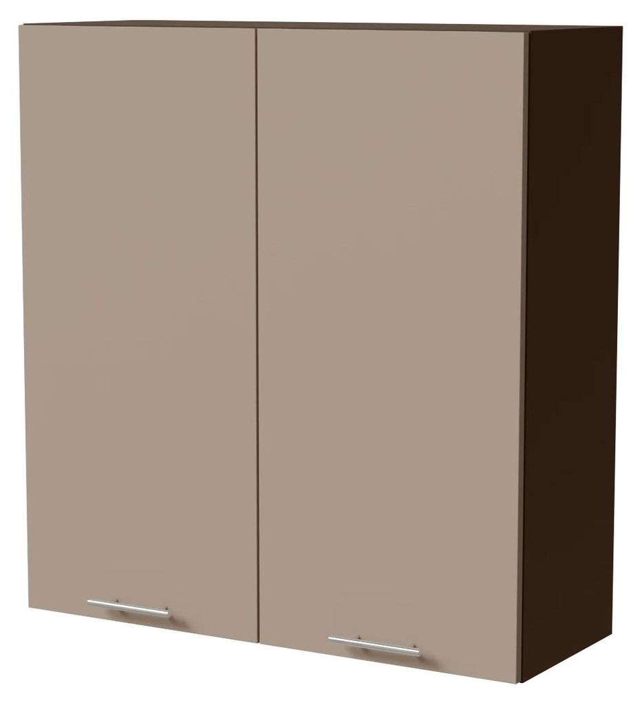XL Küchenhängeschrank BRERRA 90x96cm 2-türig lackiert Farbe wählbar BR-W4/90 RAL 1016 graubeige Matt lava