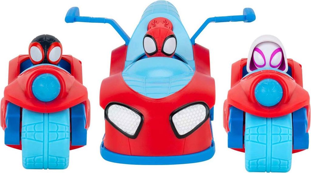 Jazwares Spidey Team Split Racer 3-in-1-Fahrzeug Produktbild 