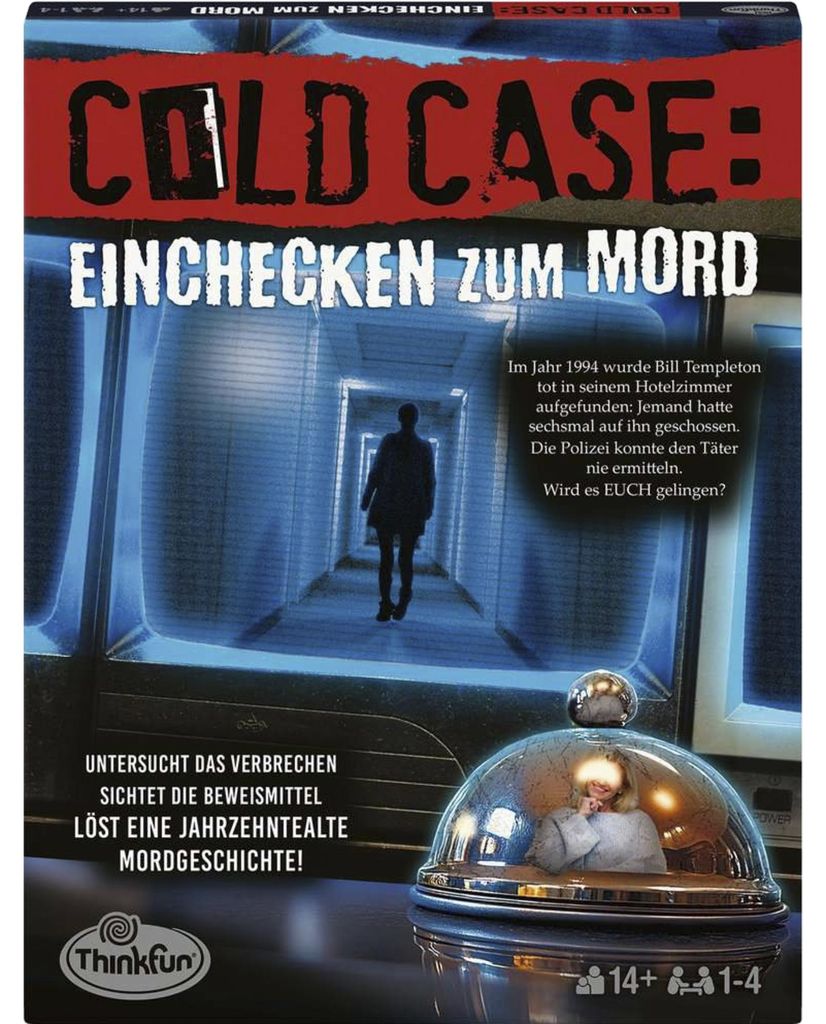 ThinkFun Cold Case: Einchecken zum Mord - Kombinationsspiel Produktbild 