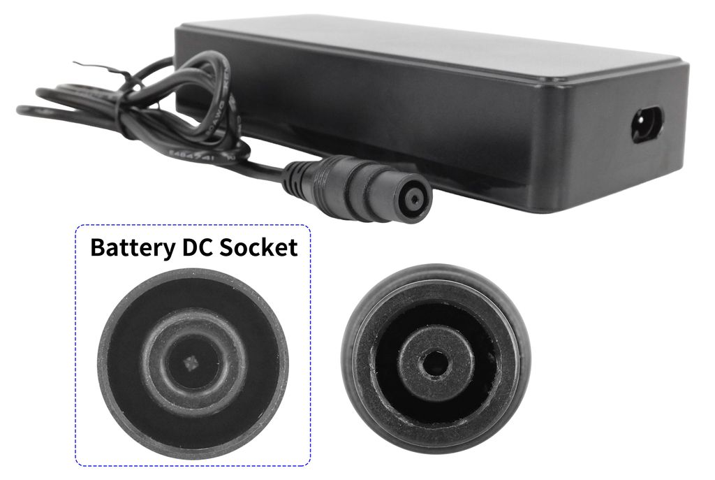 Chargeur de trottinette PowerSmart 54,6 V 2 A pour Ninebot Image du produit 