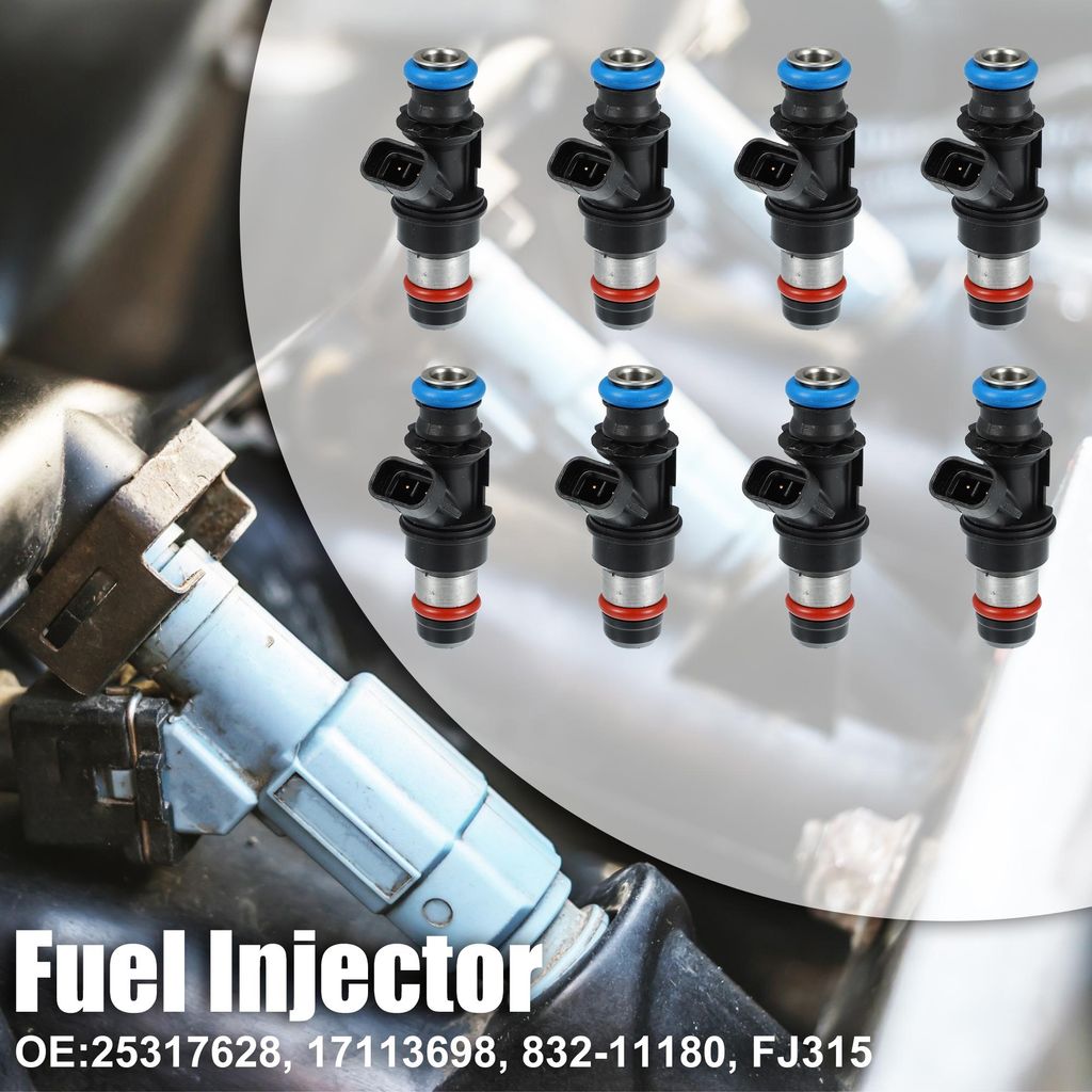 8pcs 25317628 17113698 Injecteur pour Chevy Silverado 1500 Image du produit 