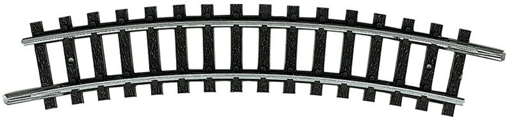Trix 14914 Gleis geb R1 24 Gr. Spur N