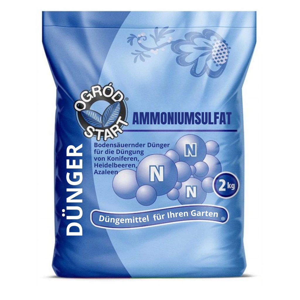 Ammoniumsulfat-Dünger für säureliebende Pflanzen 2kg