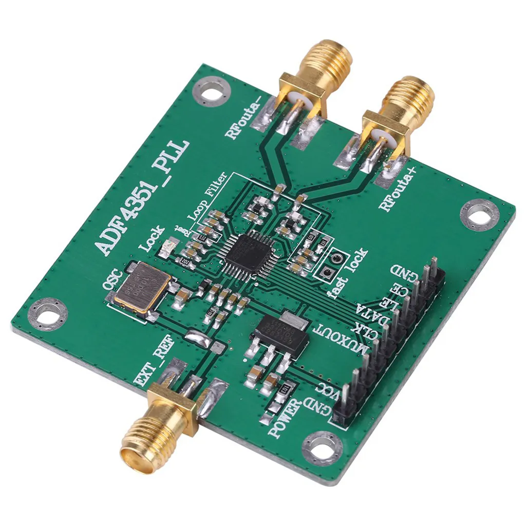 Source de signal RF pour tests de communication et carte PLL stable