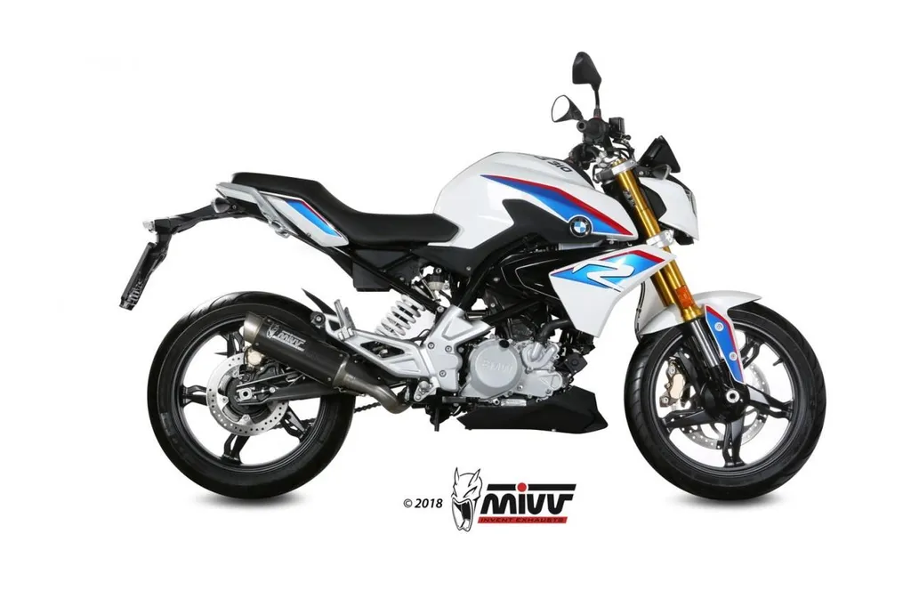 Pot d'échappement MIVV GP Pro Carbone ultra léger pour BMW G 310 R