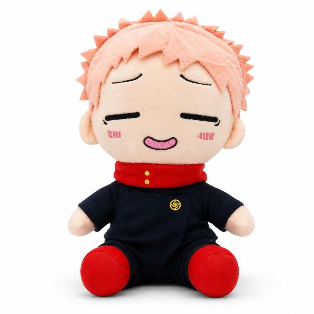 Wiztex Jujutsu Kaisen Itadori Yuji pluche knuffel - Anime Productafbeelding 