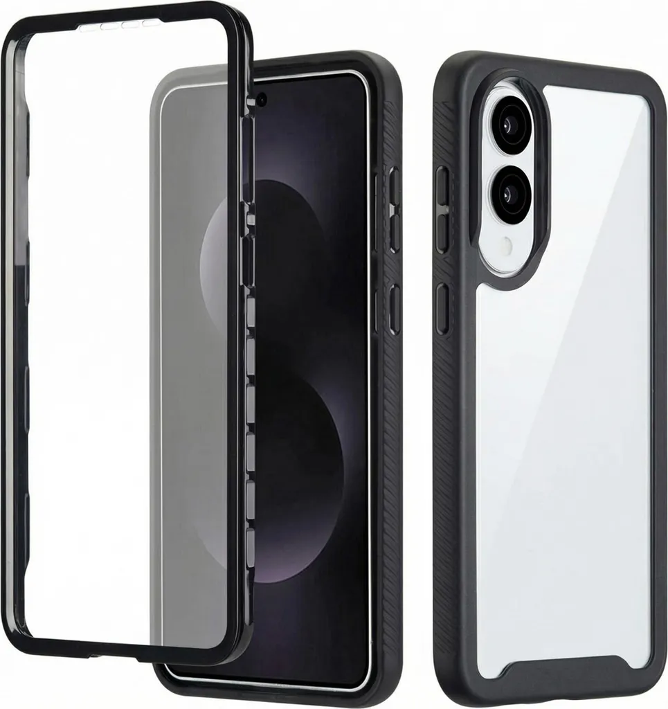 Custodia protettiva a 360° imoshion per Samsung Galaxy S25 Edge - Nero