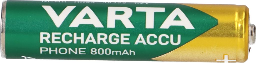 Varta RECHARGE telefónna batéria AAA HR03 800mAh 2ks. Obrázok produktu 26