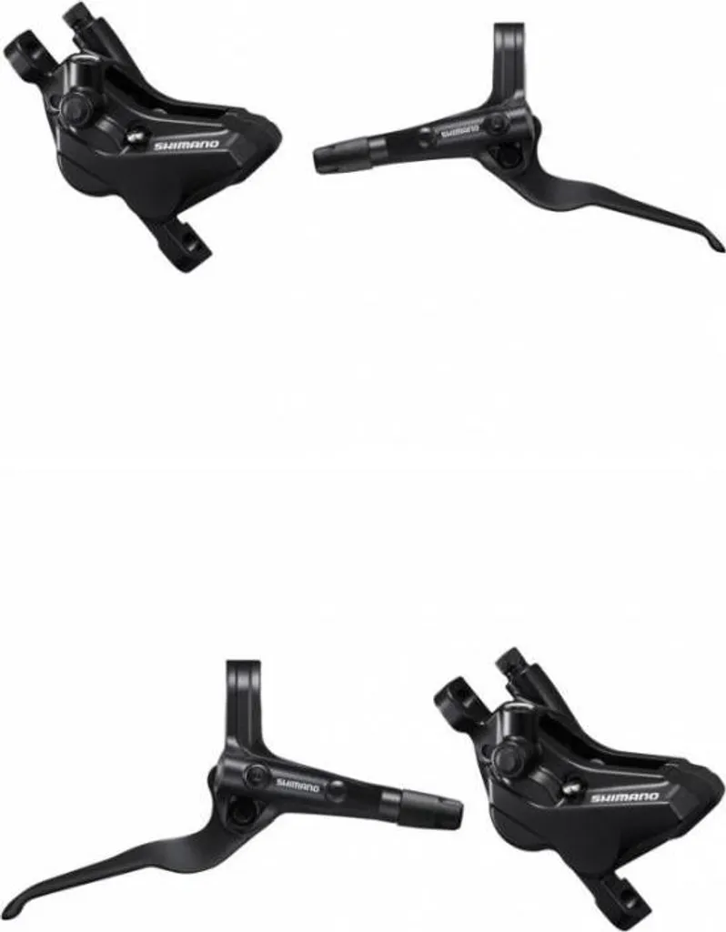 Frein à Disque Shimano MT402-3/MT420 Noir - Kit Gauche et Droit 4 Pistons