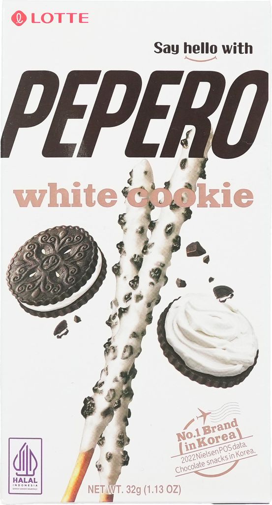 Lotte Pepero White Cookie 32g Produktbild 