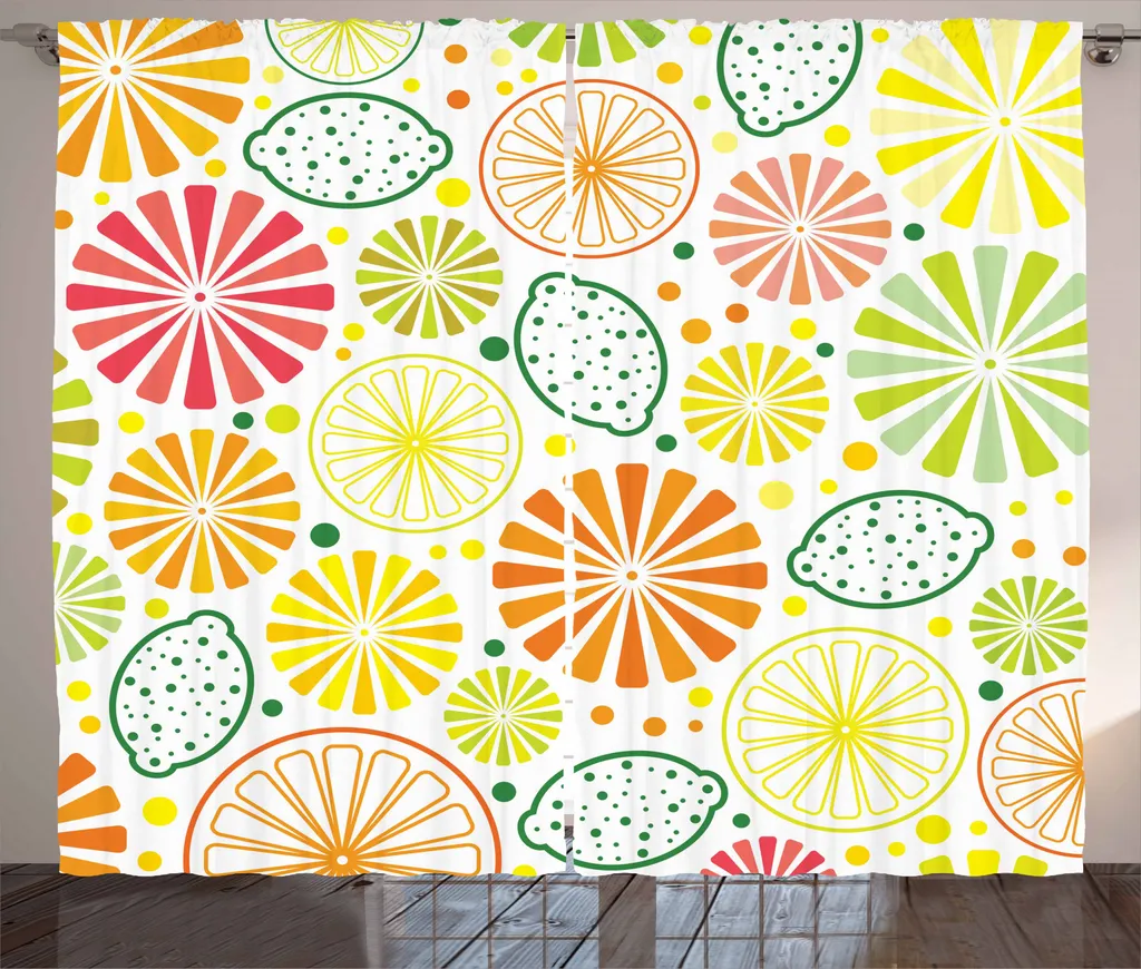 Tenda Tropical Clementine ABAKUHAUS 280x245 cm - Design Multicolore