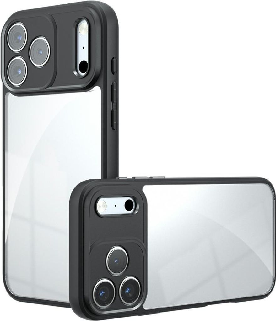 iPhone 17 Pro Hülle - Coverup Transparentes Back Cover mit Kameraschutz - Transparent