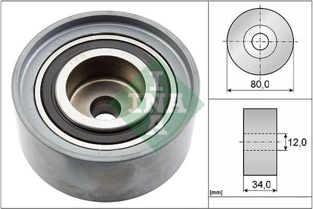 INA 532 0527 10 Galet Enrouleur Courroie Crantée OE 03G109244A pour A3