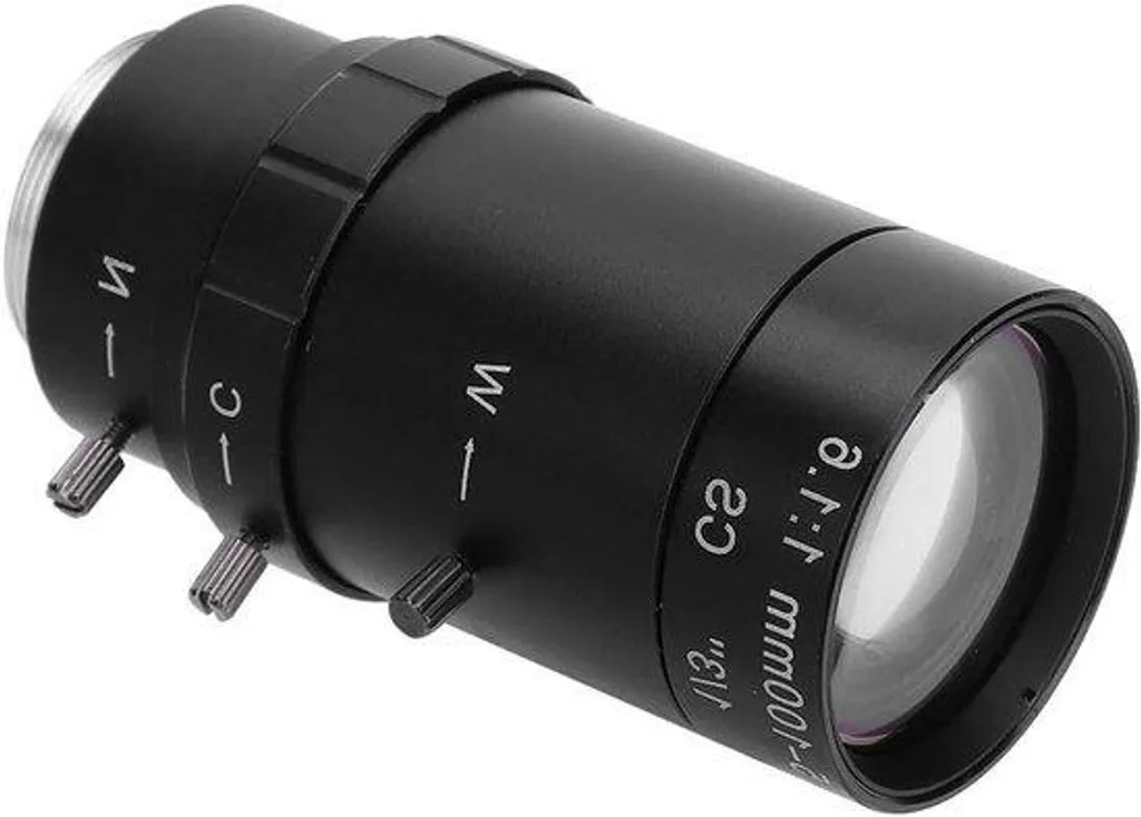 Objectif de Surveillance Haute Définition 100mm avec Châssis Aluminium