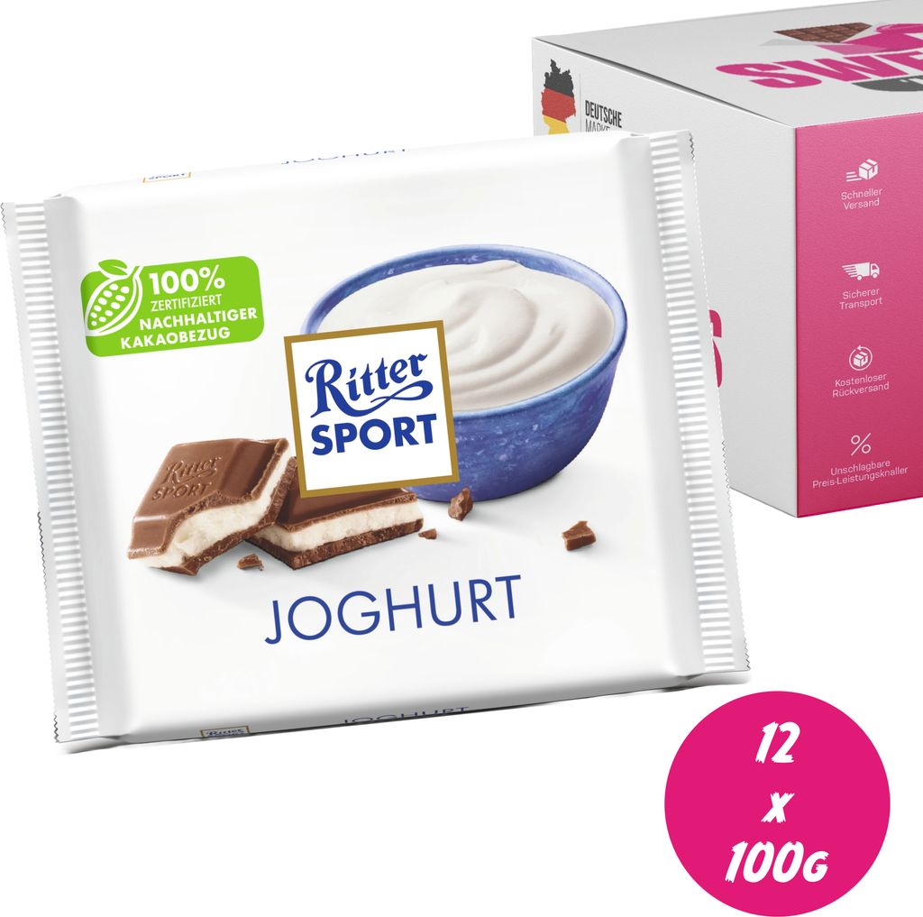 Ritter Sport Joghurt 12 x 100g