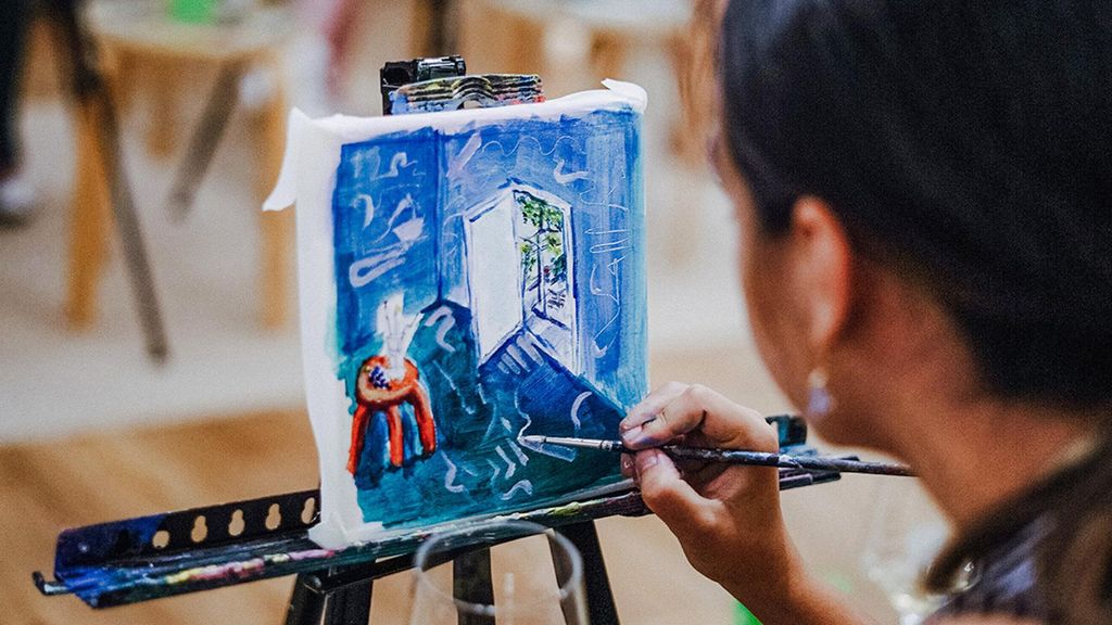 Jochen Schweizer Paint Like A Master München; Erlebnis verschenken oder selbst erleben; Gutschein gültig für 1 Person Gruppengröße: 10-24 Per...