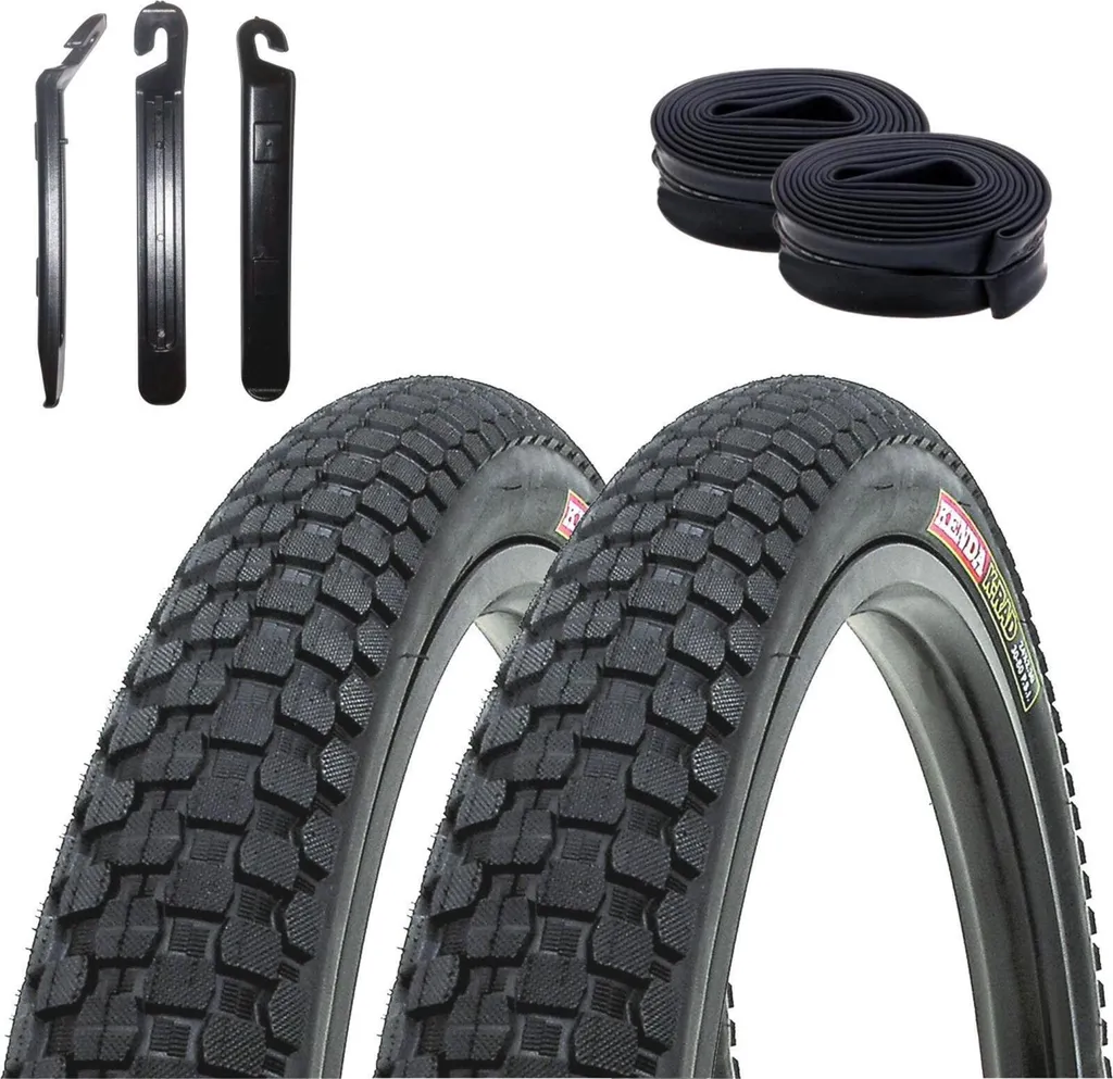 Kit Complet Pneus VTT 26 Pouces Kenda K-905 pour Randonnée et Sentier