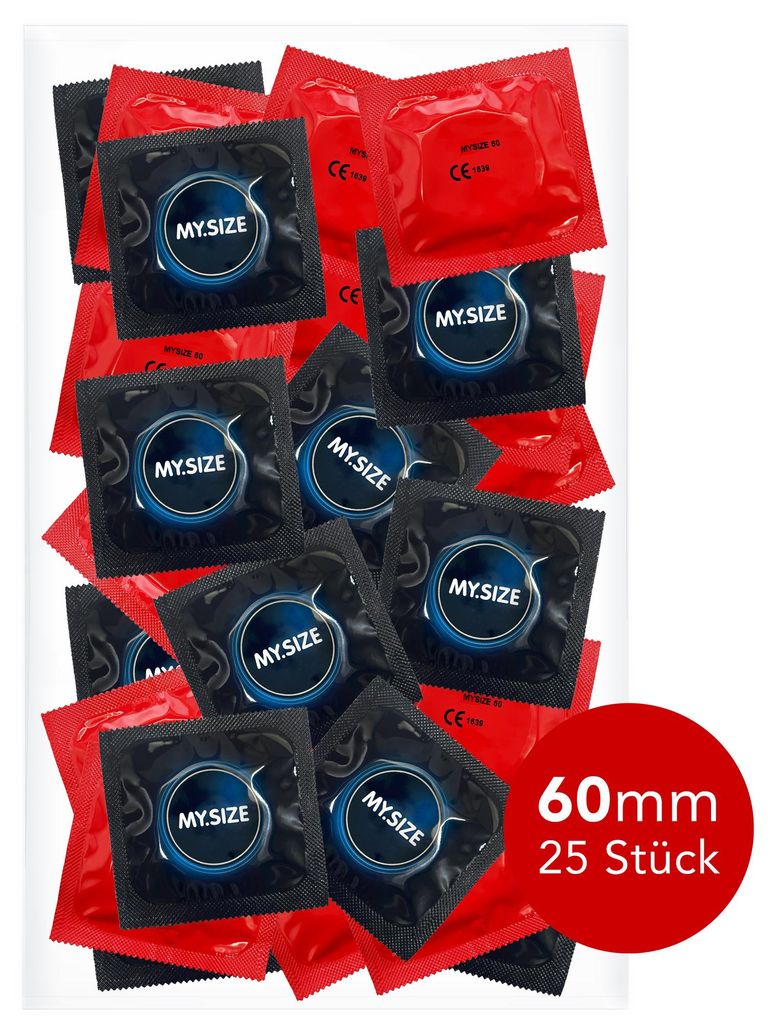 Kondomy MY.SIZE 60 mm – balení po 25 ks v sáčcích – kondomy Obrázek produktu 